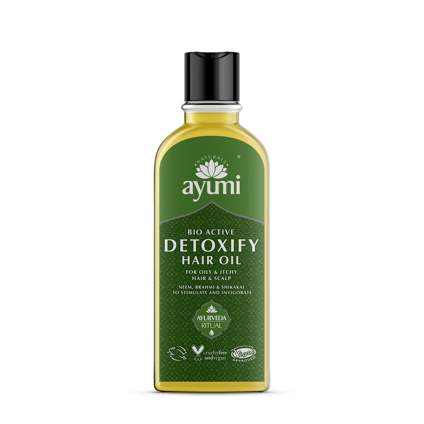 Huile Bio Active Détoxifiante Cheveux - 150ml