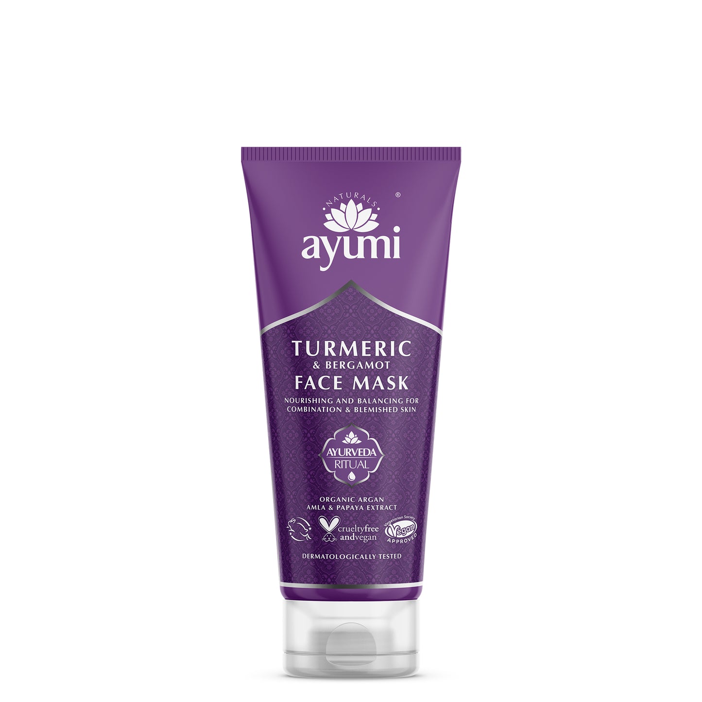 Masque Visage Curcuma & Bergamot - Soins Ayurvédiques