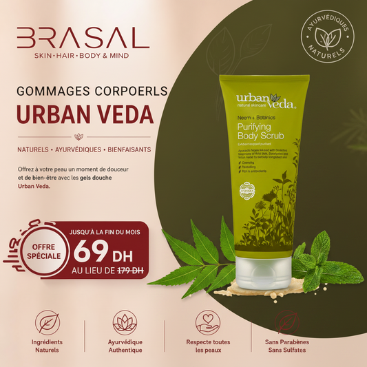 Gommage Corporel Purifiant - Offre Spéciale 69 DH