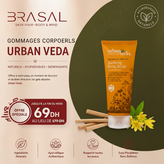 Gommage Corporel Apaisant - Offre Spéciale 69 DH