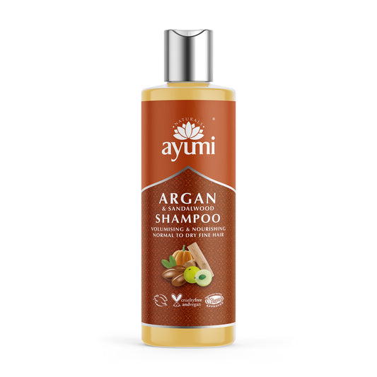 Shampoing Ayurvédique Argan & Bois de Santal - 250ml