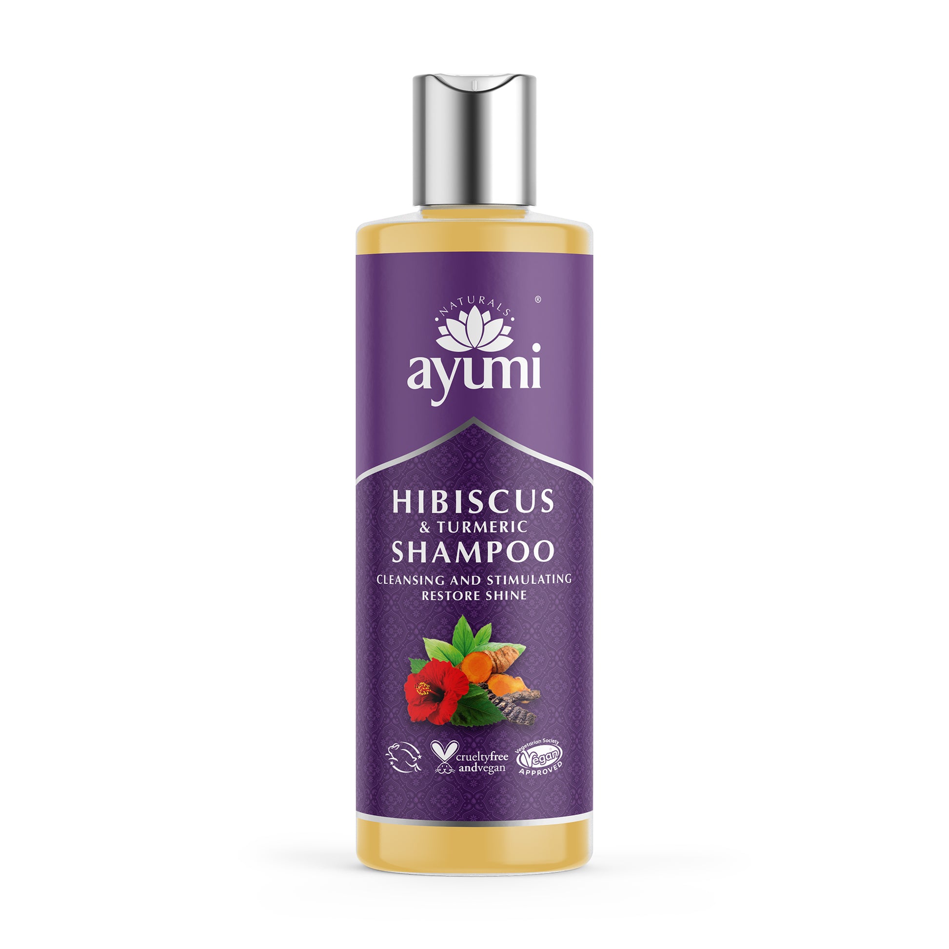 Shampoing Ayurvédique Hibiscus & Curcuma + Maroc